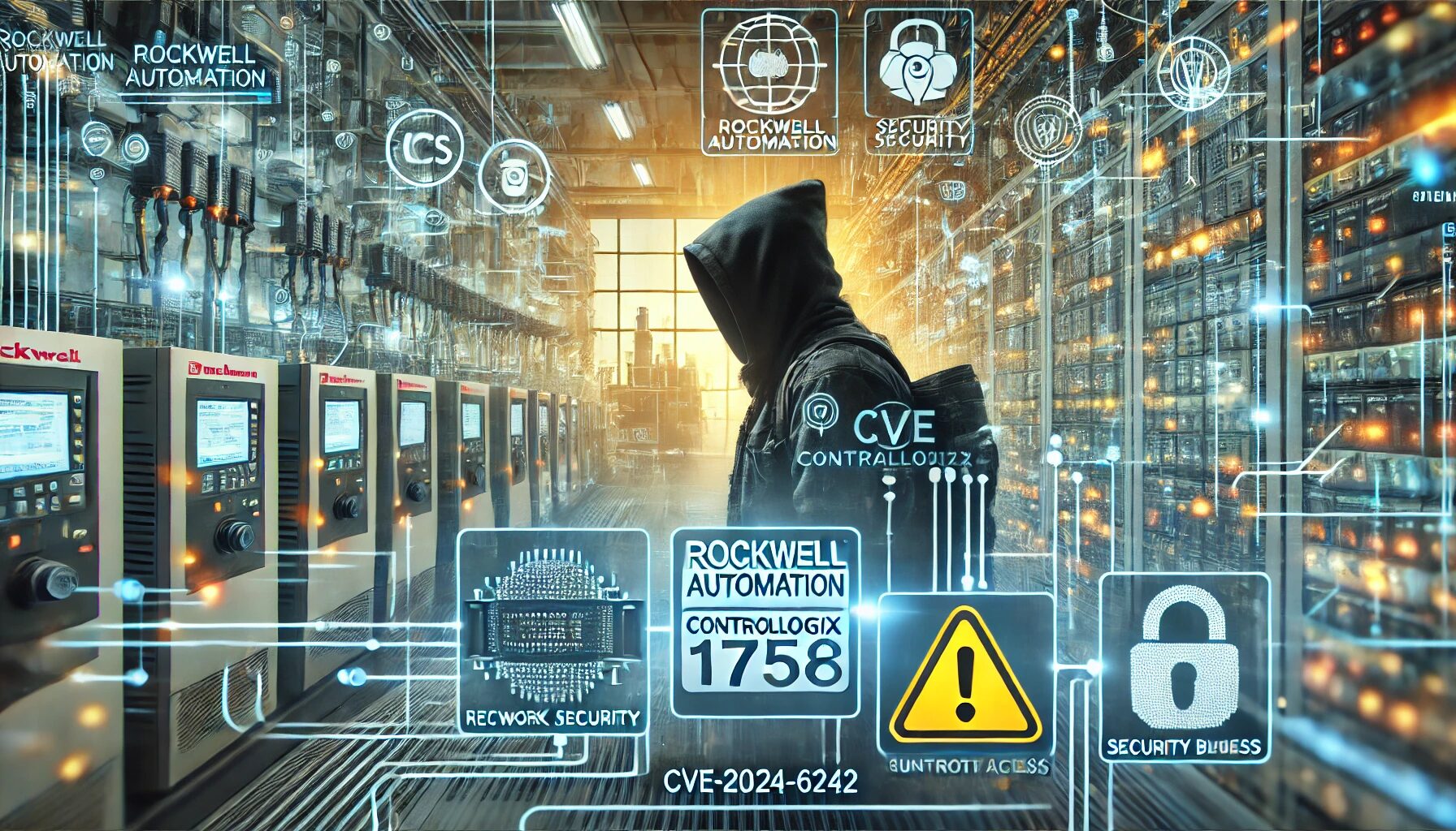 Rockwell Automation ControlLogix 1756, CVE-2024-6242, 보안 우회 취약점, CIP 명령어 실행, 산업 제어 시스템, PLC 취약점, 네트워크 보안, 패치 적용 방법